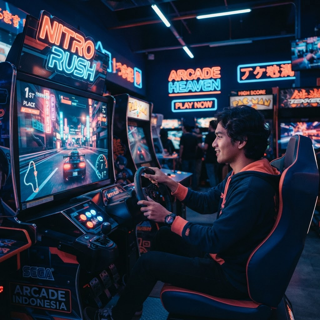 Neon Circuit: Balapan cepat, keputusan makin cepat